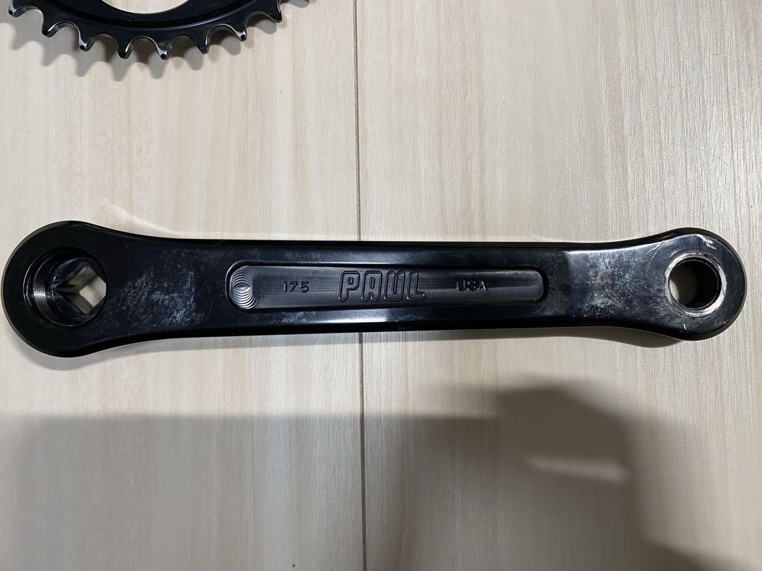 パーツ Paul Components USA Crank Paul Components Circles Crankset - The Fixed Gear Shop