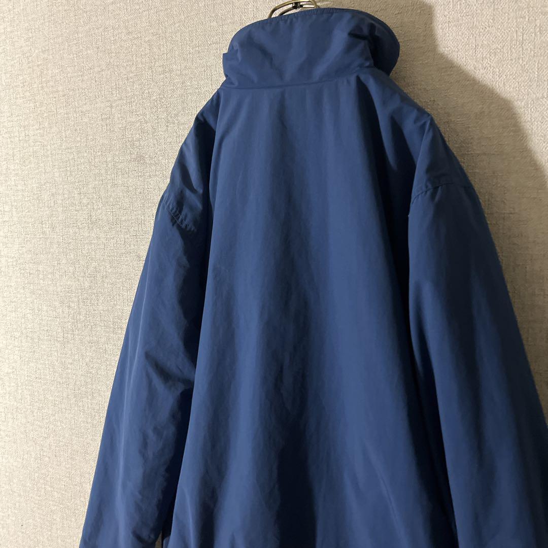 エルエルビーン ナイロンジャケット ウォームアップジャケット ネイビー