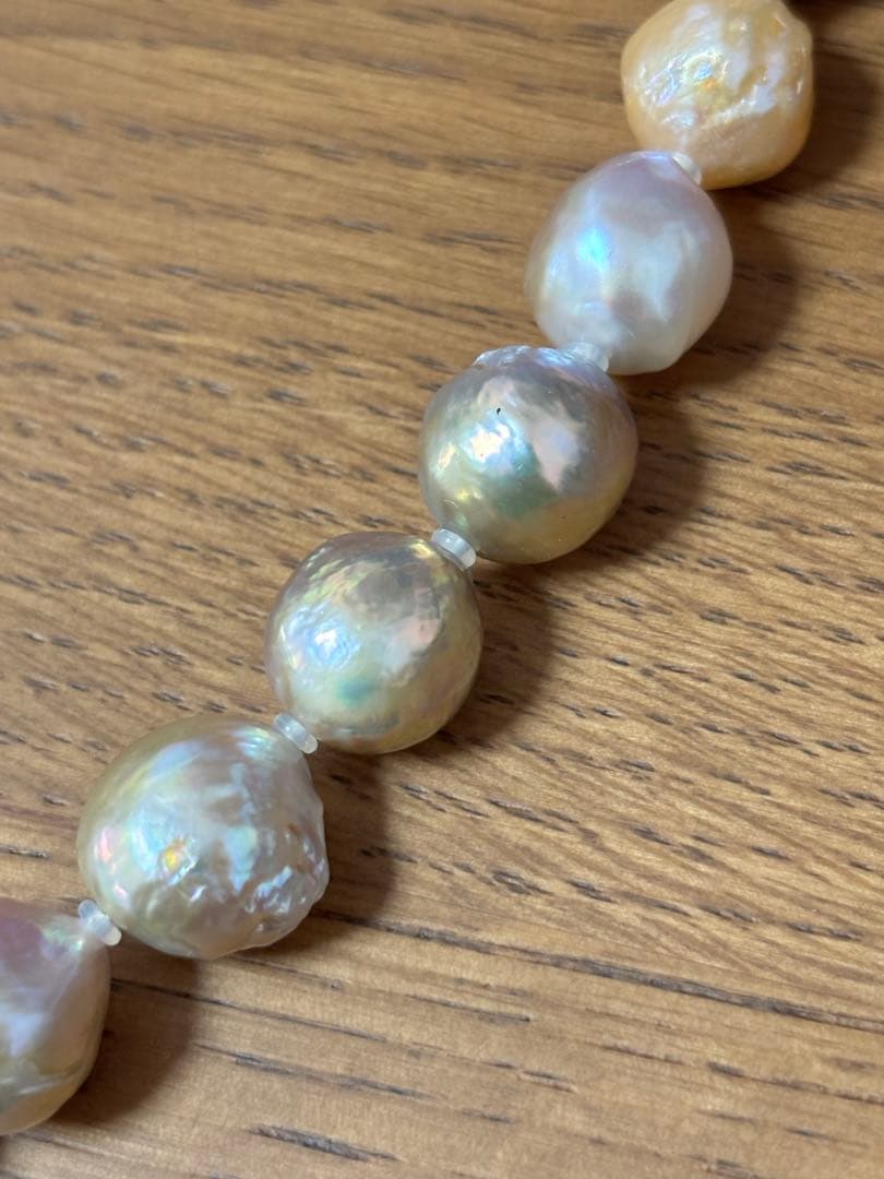 パールネックレス　淡水パール　真珠　淡水ネックレス