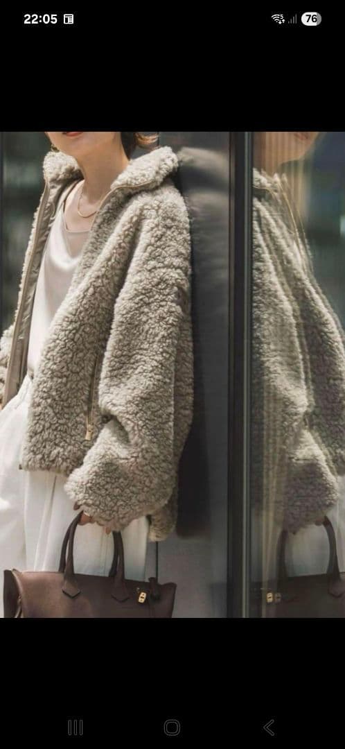 TATRASタトラス LUELA ルエラ ボアブルゾン 01S TATRAS