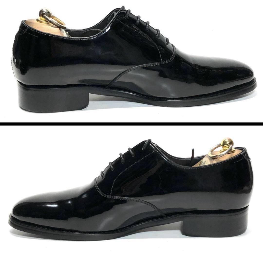 7.5 THE TREAT DRESSING 結婚式 新郎 黒 エナメル 7.5 THE TREAT DRESSING 結婚式 新郎 黒エナメル 26cm - メルカリ
