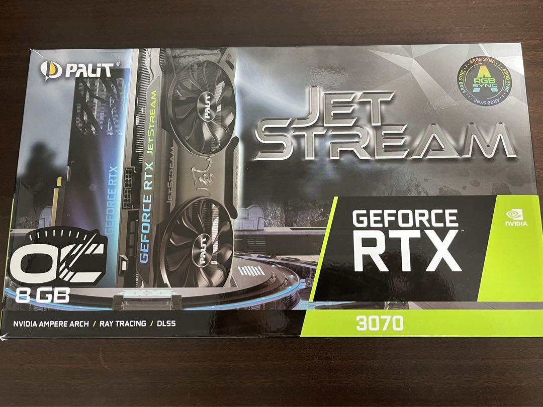 Palit GeForce RTX3070 Jetstream OC 8GB