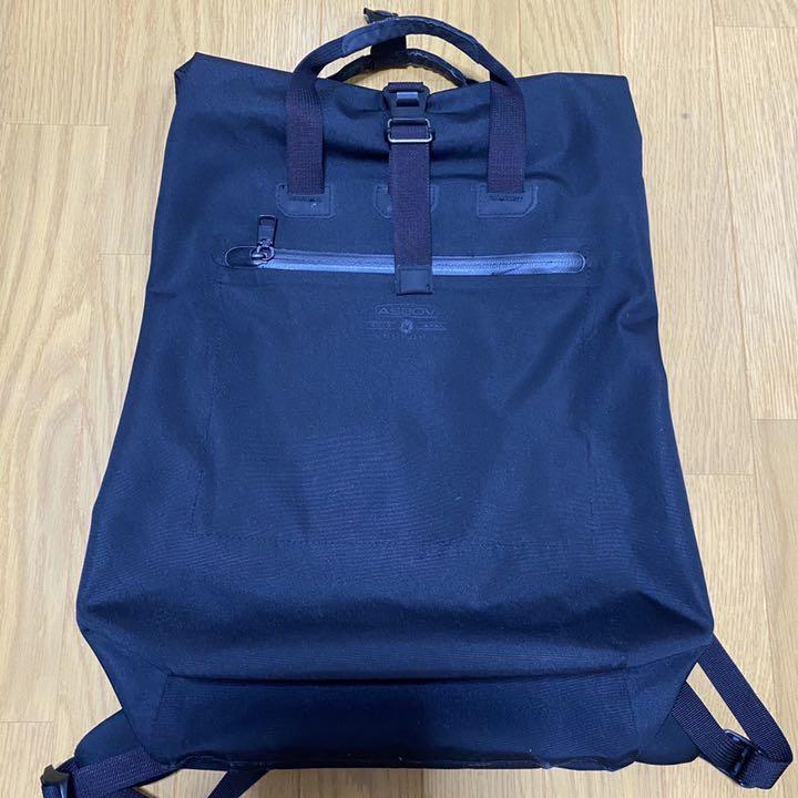アッソブ　リュック　黒　美品