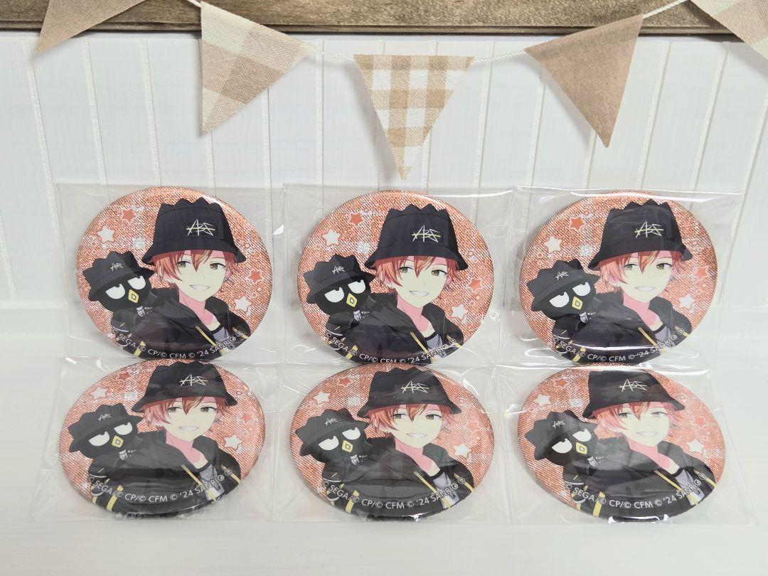 プロセカ サンリオコラボ グリッター 缶バッジ 東雲 彰人 予約商品】【プロセカ×サンリオキャラクターズコラボ特典対象