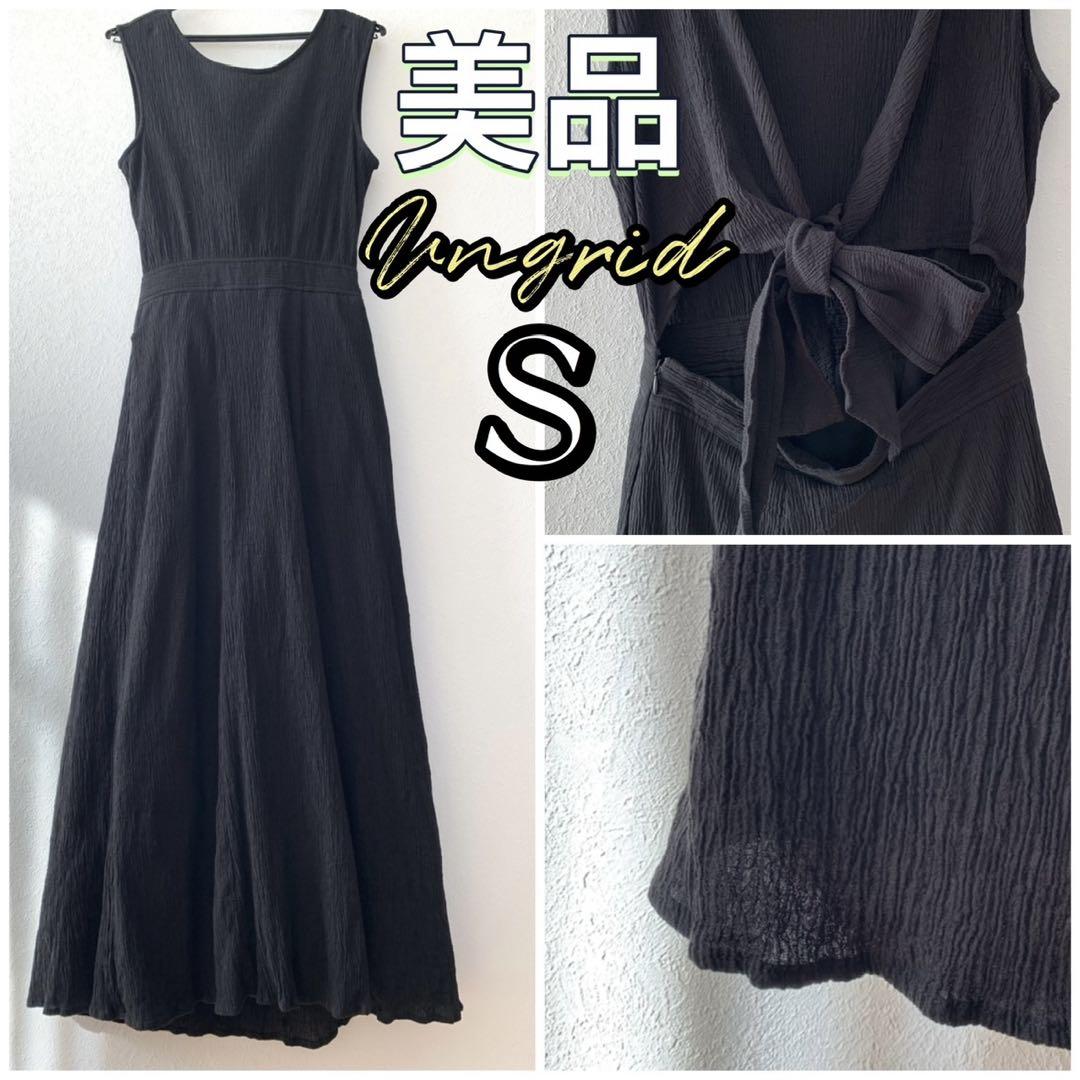 定価13,200円 アングリッド　バックデザインノースリーブ　ワンピース　S