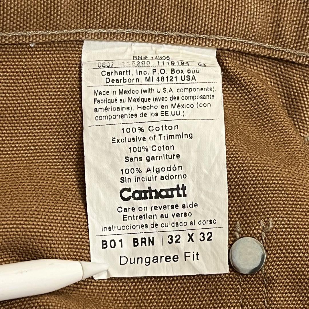 carhartt 00s ダブルニー ワークパンツ カーハートブラウン W32