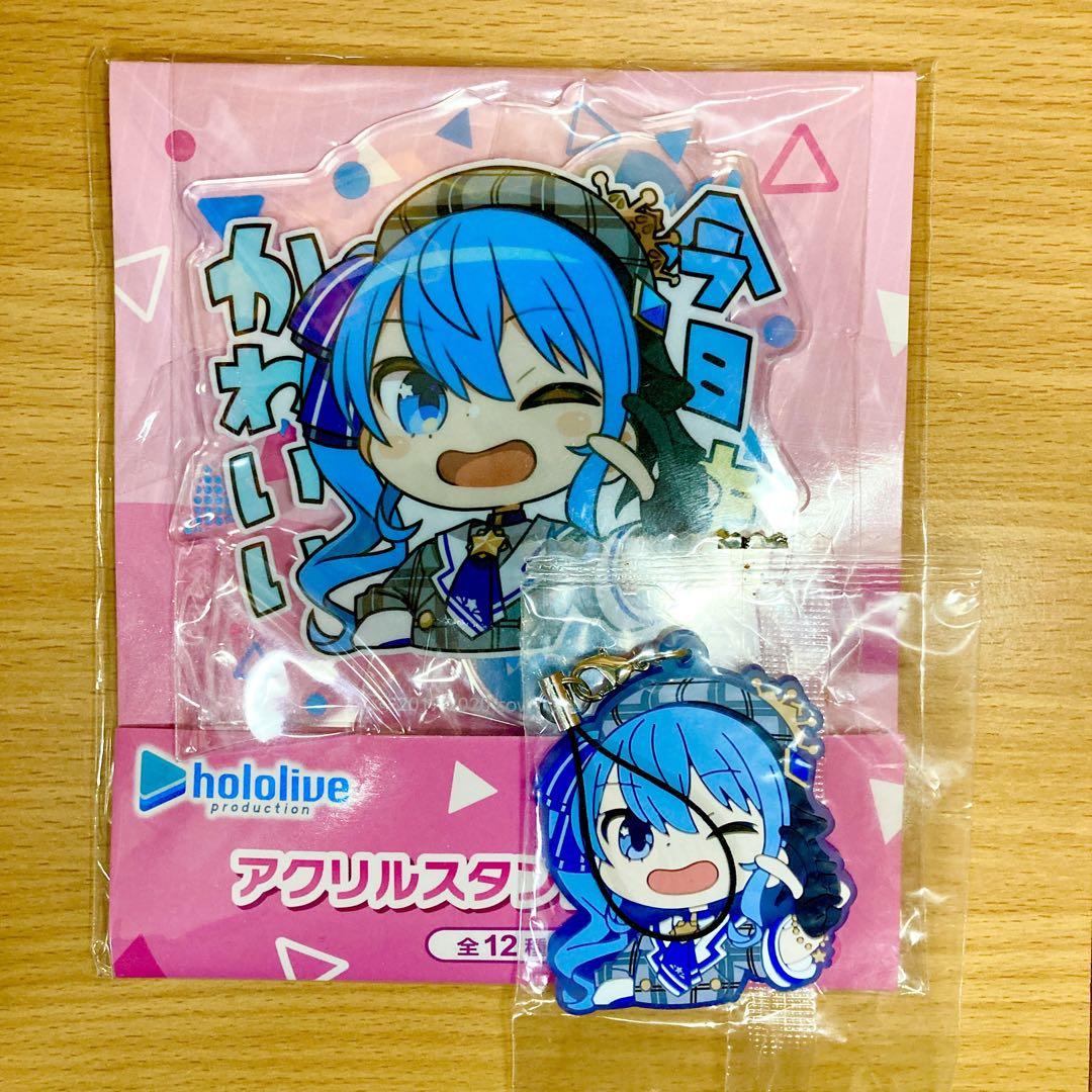 雑貨　星街すいせい 今日もかわいいアクリルスタンド 「バーチャルYouTuber ホロライブ 50万人記念ライブグッズ」 中古雑貨 星街すいせい 今日もかわいいアクリルスタンド