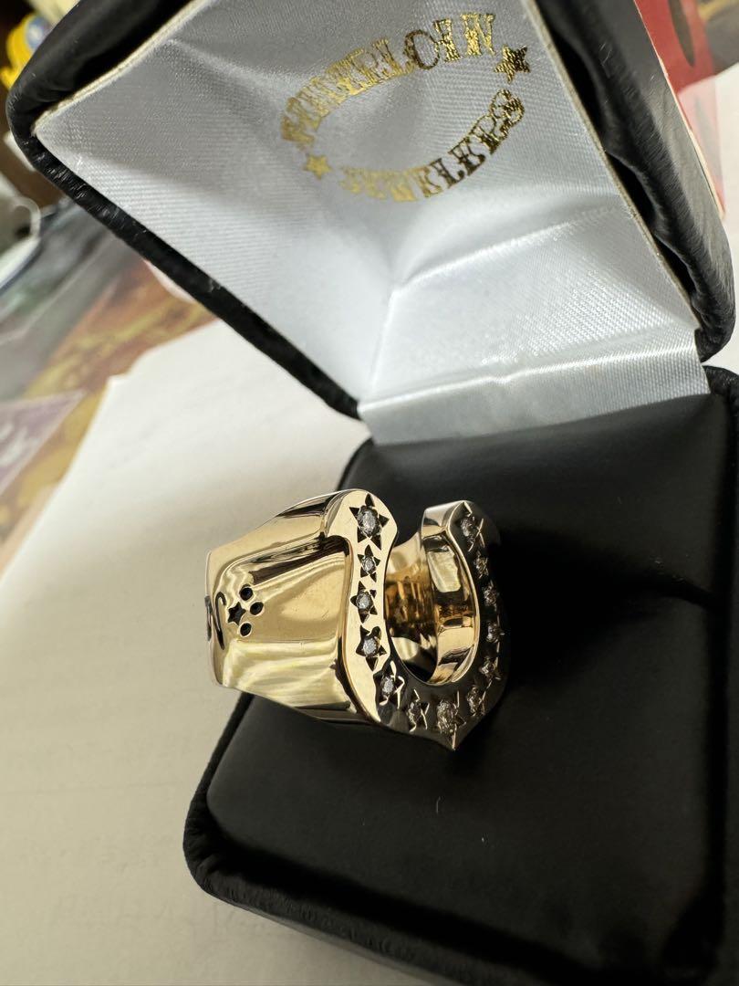 13号 テンダーロイン H.S RING ホースシュー リング 8k ダイヤ
