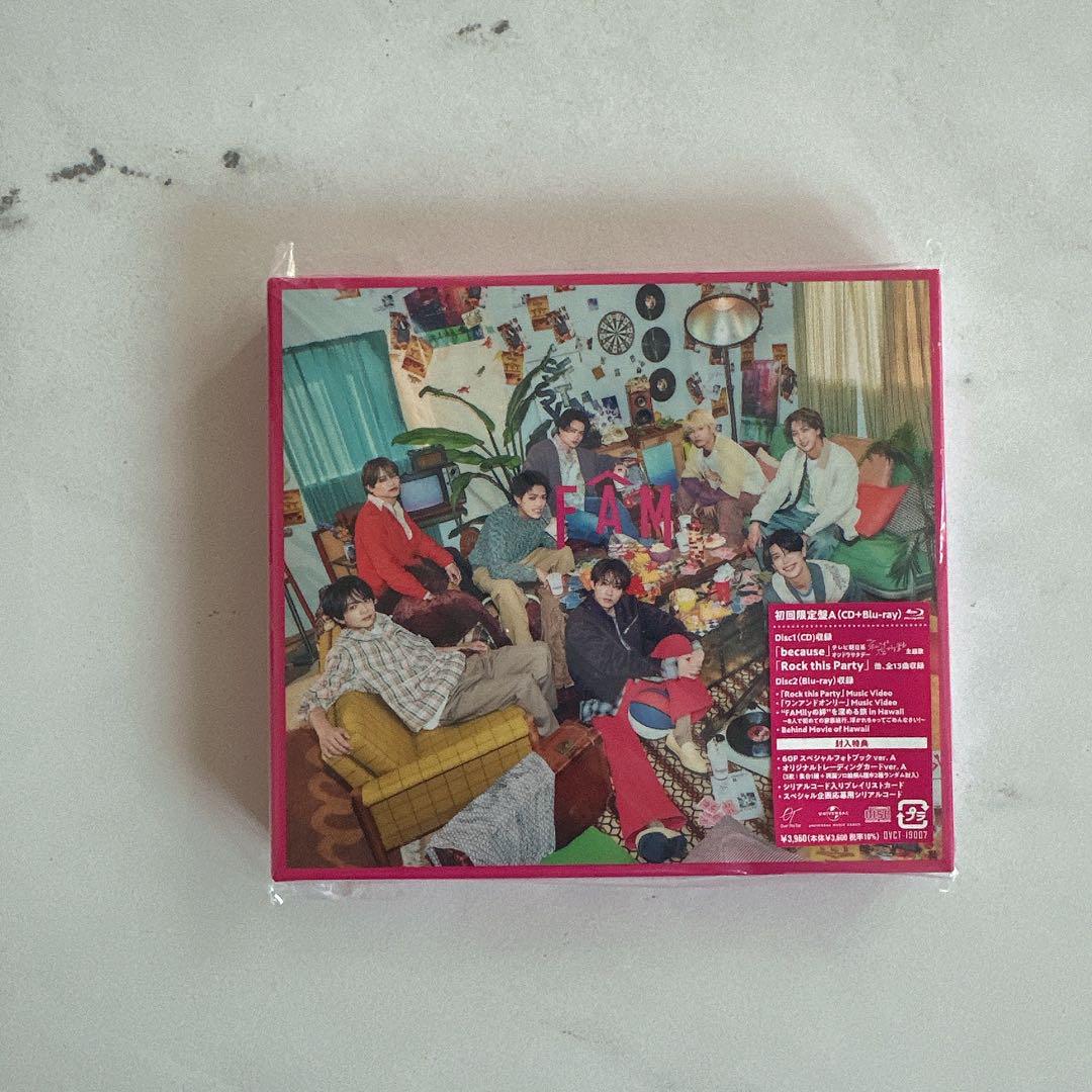 timelesz タイムレス FAM CD DVD 初回限定盤A.B 通常盤 FAM 【初回限定盤B】(CD+DVD) : timelesz | HMV&BOOKS online