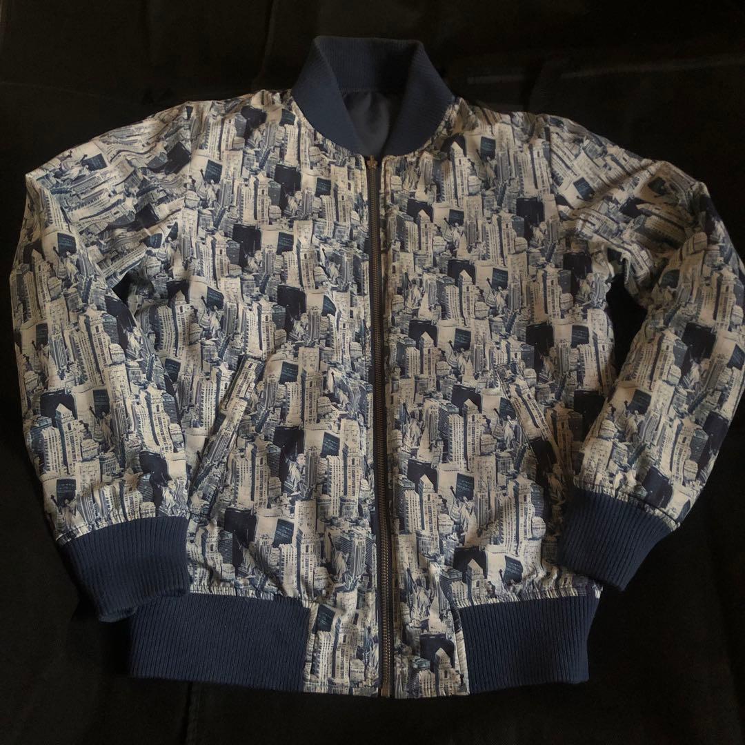 VAROSH リバーシブル MA-1 ディーゼル アルファ ビームス ヒス