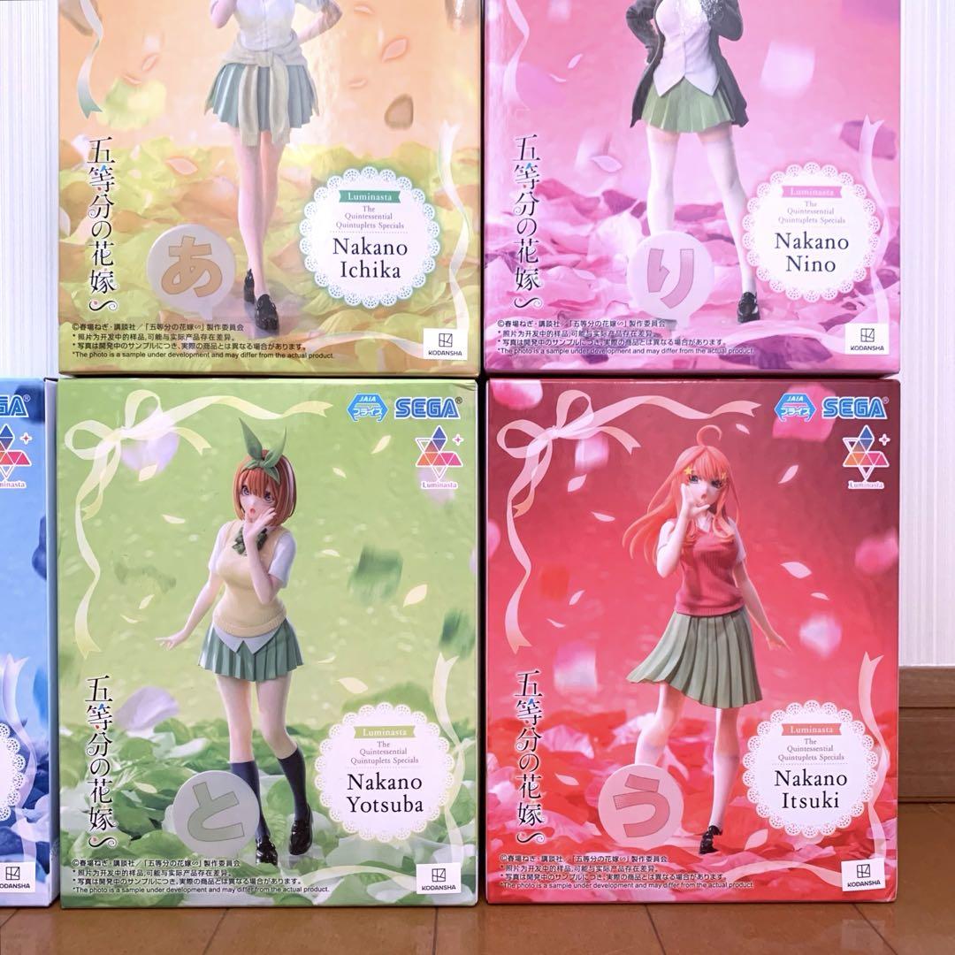 五等分の花嫁∽ Luminasta 一花　二乃　三玖　四葉　五月　「ありがとう」 五等分の花嫁∽ Luminasta 一花 二乃 三玖 四葉 五月