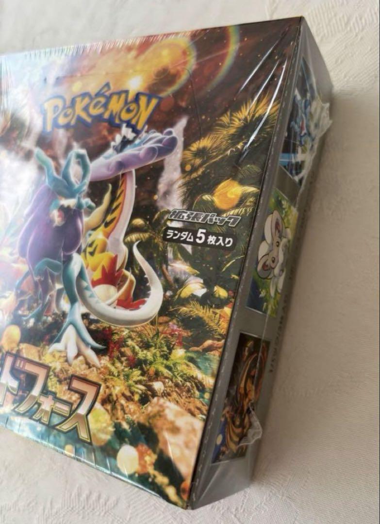 ポケモンカード　ワイルドフォース　BOX 未開封　シュリンク付き
