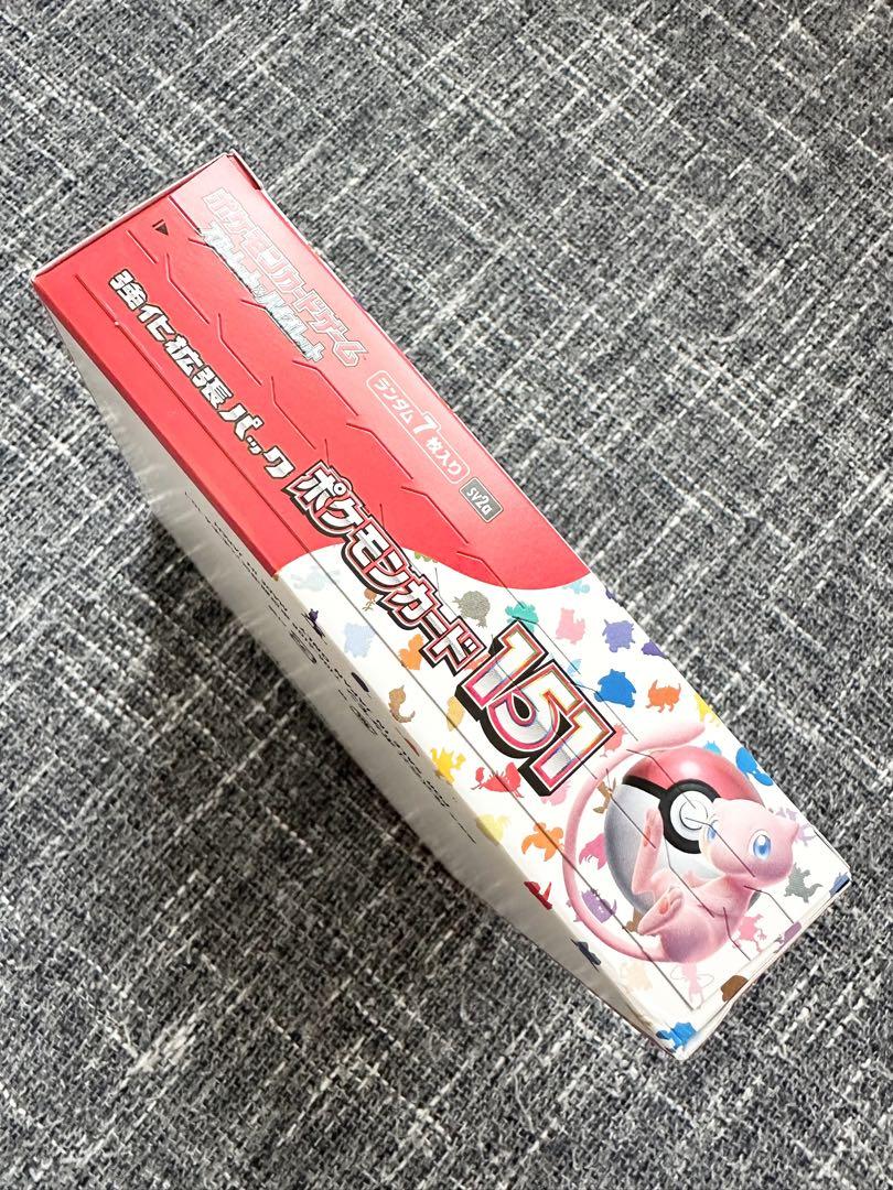 新品未開封 シュリンク無し ペリペリ付き ポケモンカード151