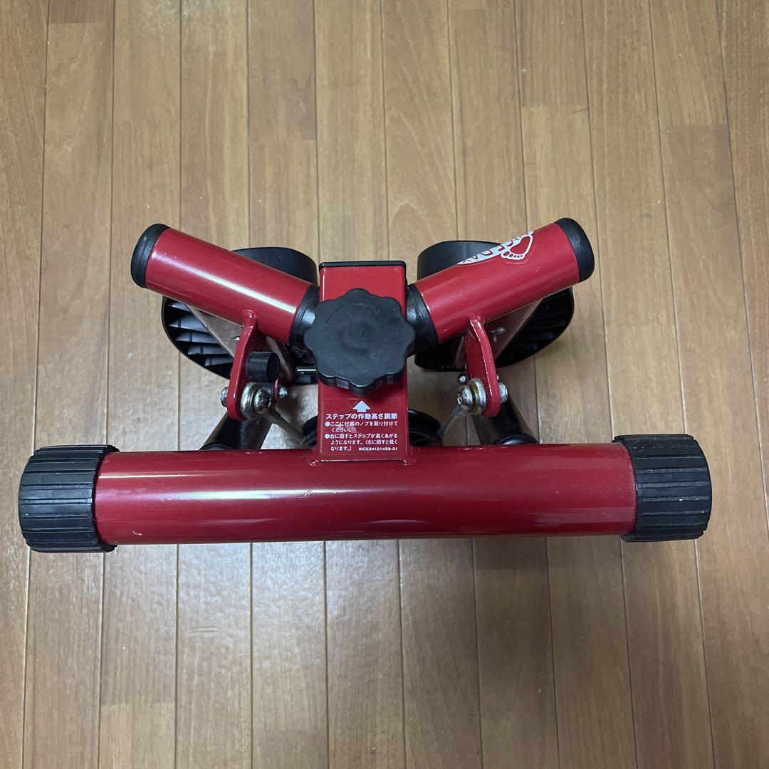 NICE DAY ステッパー レッド Amazon | [ショップジャパン] 健康器具 健康ステッパー