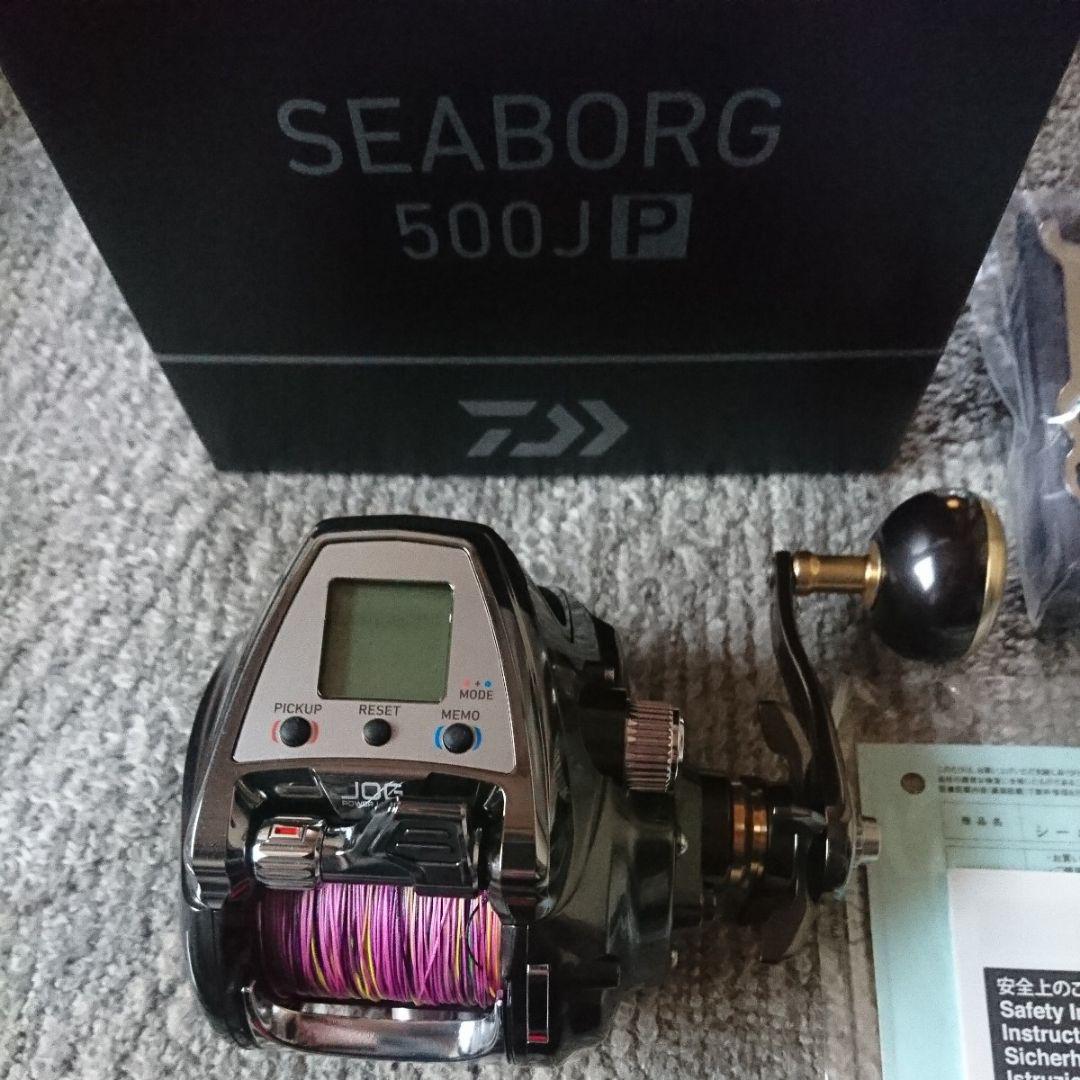 【新品未使用】ダイワ  シーボーグ500JP・パワーコード・PE6号300m付き