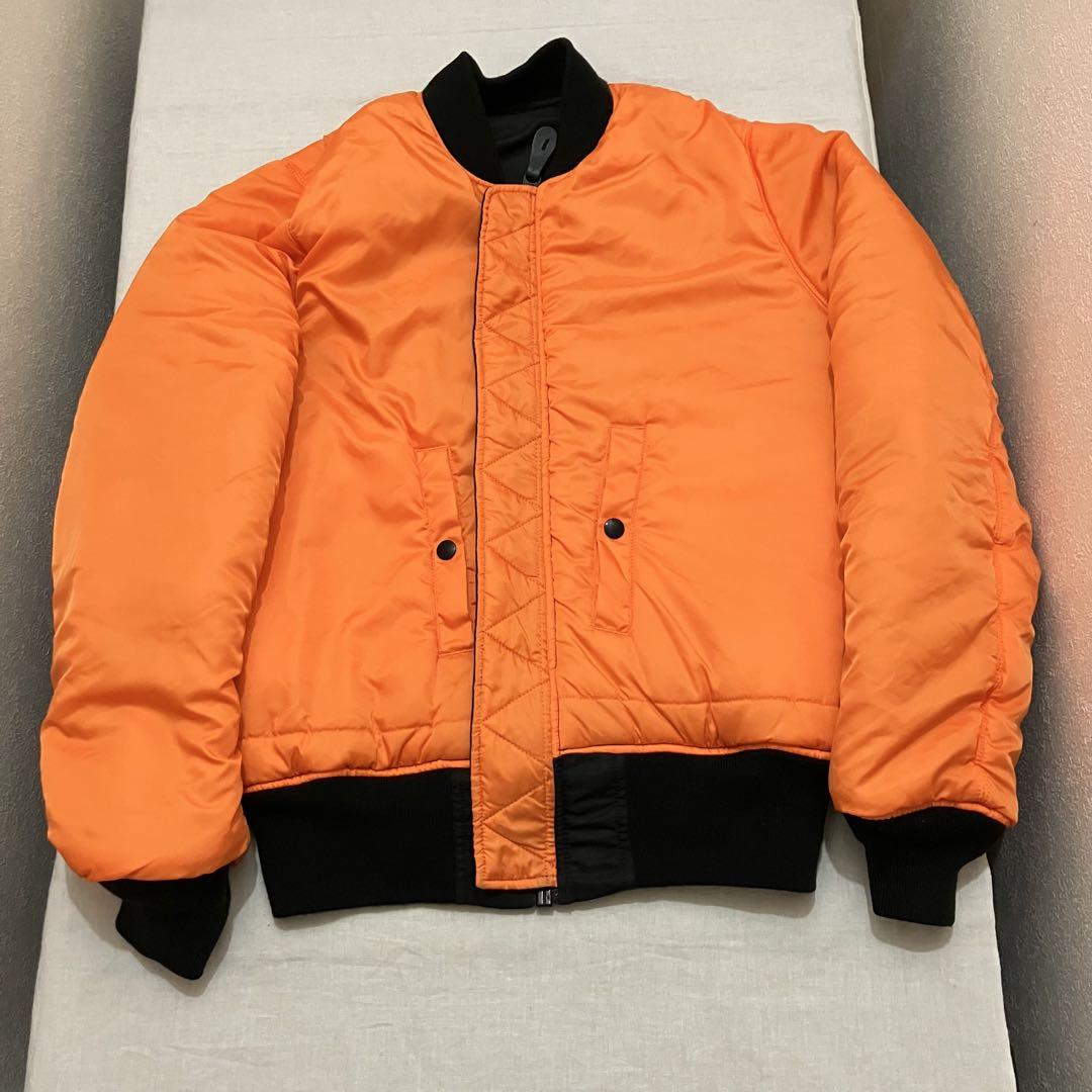 美品 ALPHA INDUSTRIES MA-1 フライトジャケット ブラック