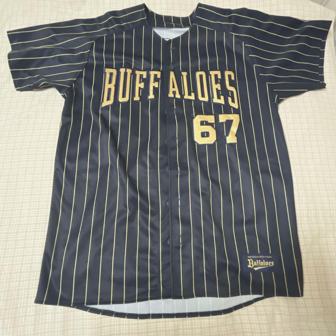 【即日発送可】オリックス・バファローズ サードユニフォーム 中川圭太 Oサイズ