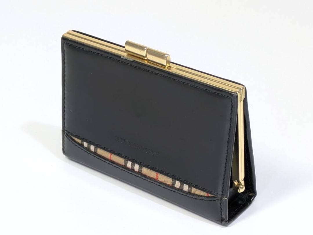 BURBERRY バーバリー がま口 コインケース 小銭入れ　ノバチェック