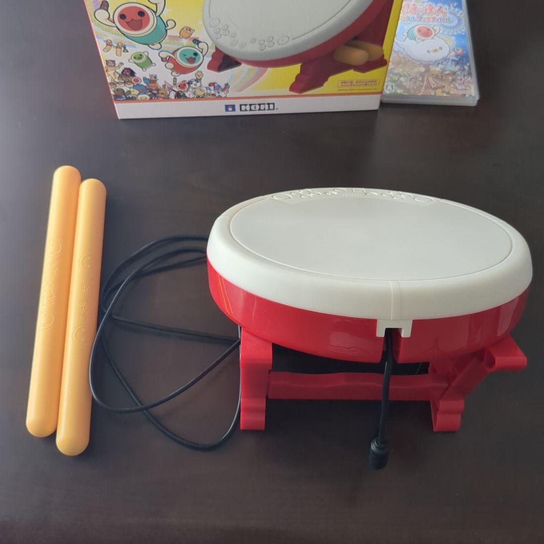 太鼓の達人 ドンダフルフェスティバル　太鼓とバチ セット