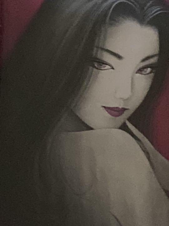 鶴田一郎　美人画　ルビーのまなざし