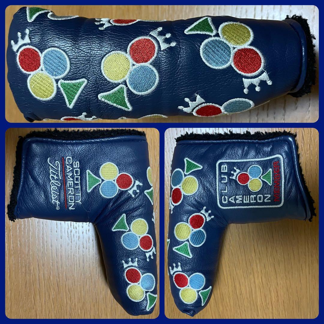 【超希少限定品】2014年 クラブキャメロンメンバー パターカバー ヘッドカバー