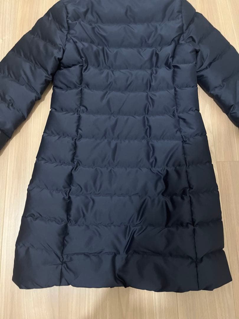 美品✨グリーンレーベルリラクシング　ダウンコート　ネイビー　フォックスファー 極美品✨グリーンレーベルリラクシング 撥水マウンテンダウン