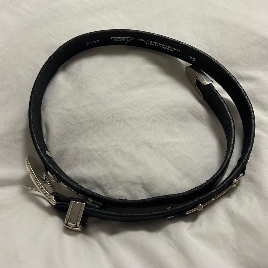 TORY LEATHER 1inch BIT BELT ビットベルト