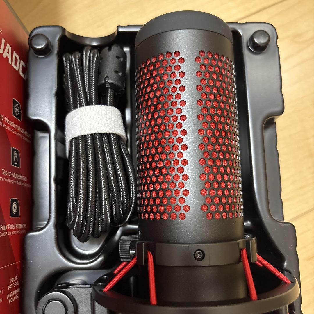 HYPERX QuadCast [スタンド付き][マウントアダプター紛失]