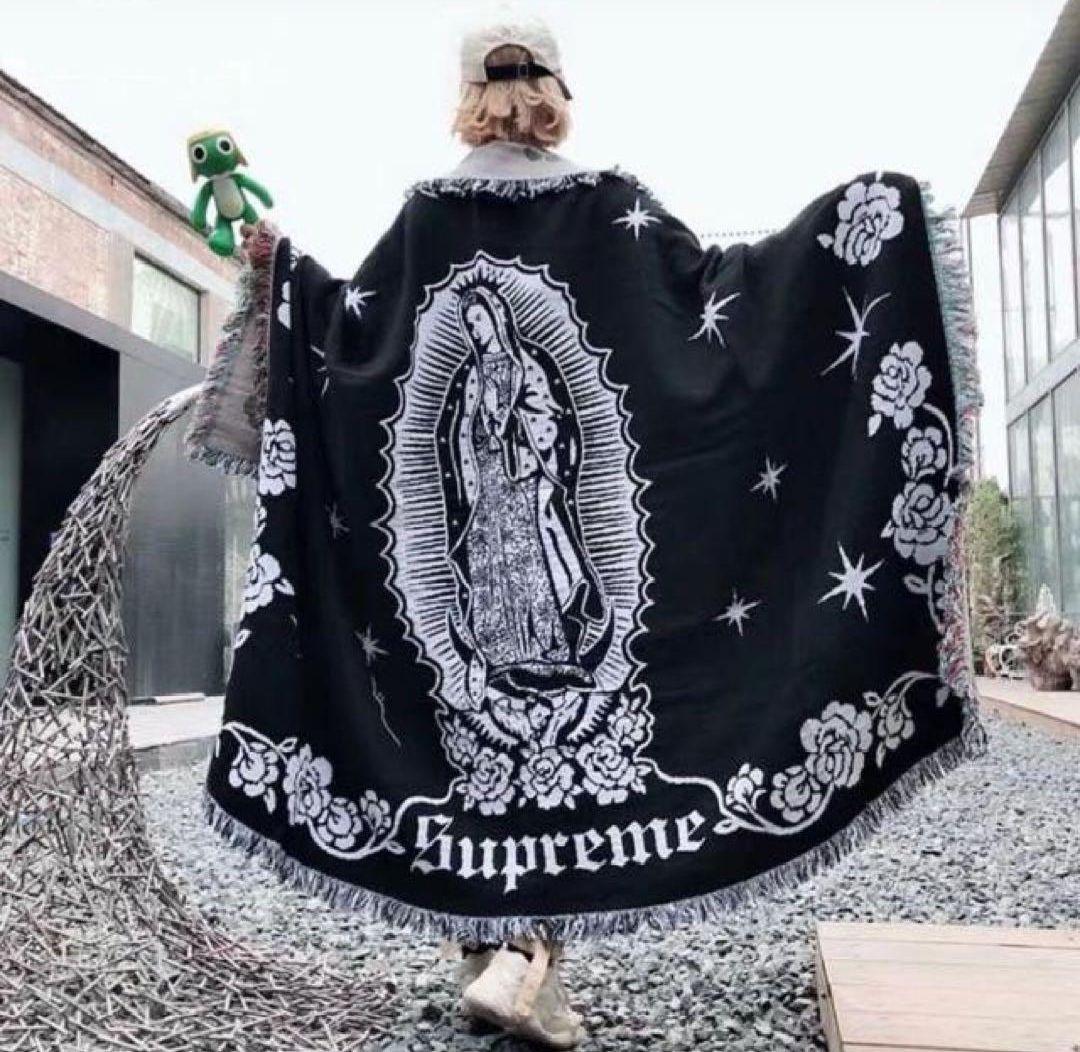 希少 Virgin Mary Blanket supreme 18aw 赤色 希少 Virgin Mary Blanket supreme 18aw 赤色 - メルカリ