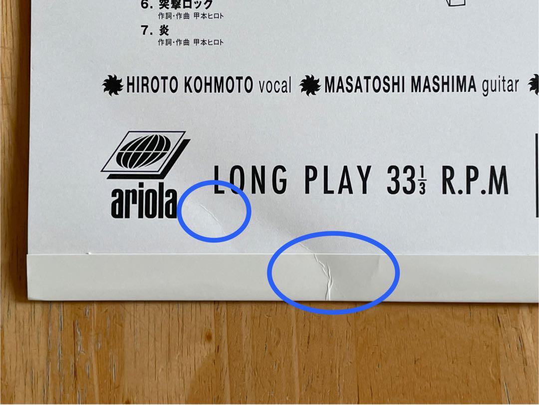 ザ・クロマニヨンズ　13ぺブルズ　シングルコレクション 希少アナログ盤