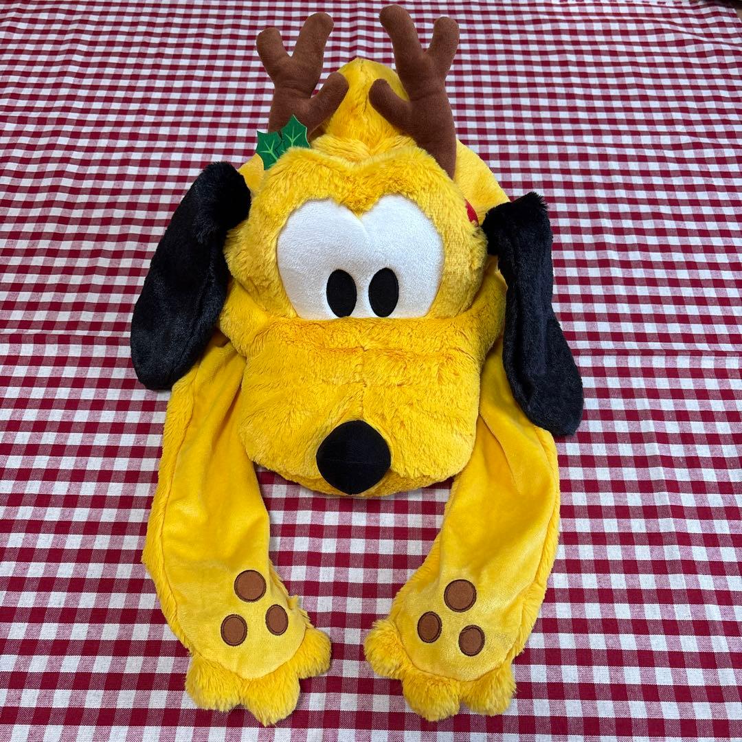 プルート ファンキャップ クリスマス トナカイ ディズニー 耳ピコピコ