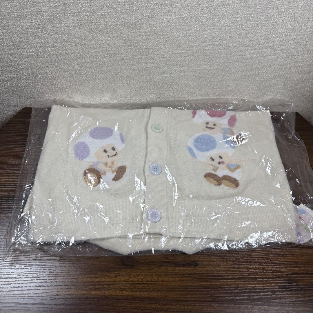 新品未使用 ジェラピケ キノピオ カーディガン ニット セーター