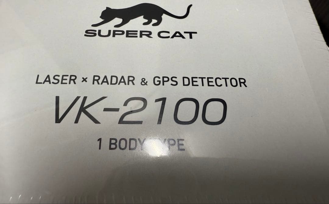 SUPER CAT VK-2100 レーダー探知機本体