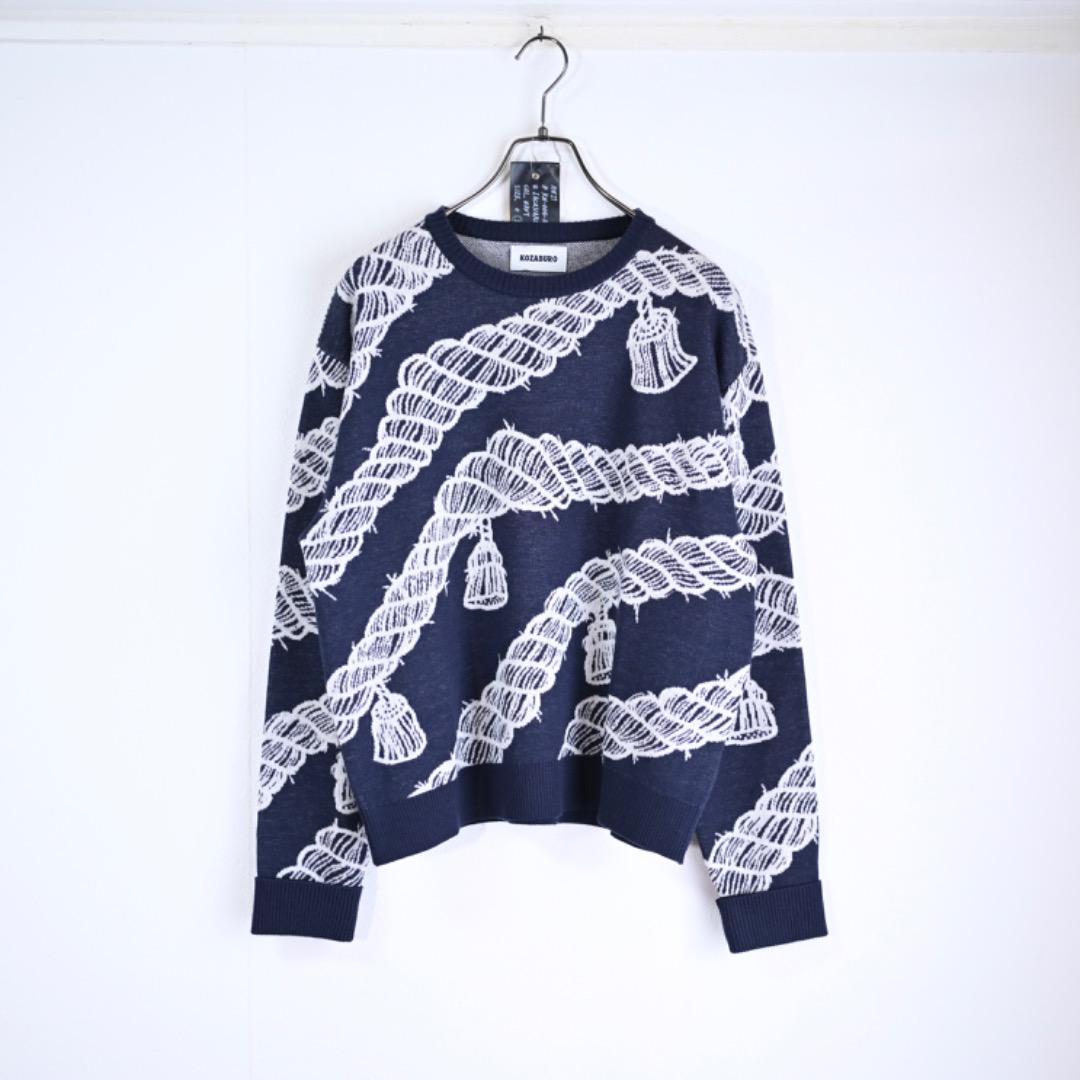 美品 AW19 KOZABURO JACQOUARD SWEATER
