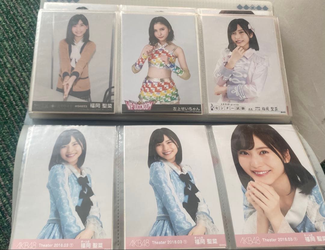 AKB48福岡聖菜 生写真 4️⃣ AKB48福岡聖菜 生写真 4️⃣