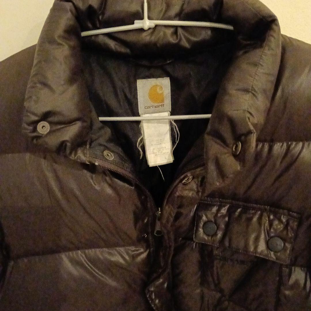 カーハート Carhartt ブラウン ダウンジャケット ショート丈
