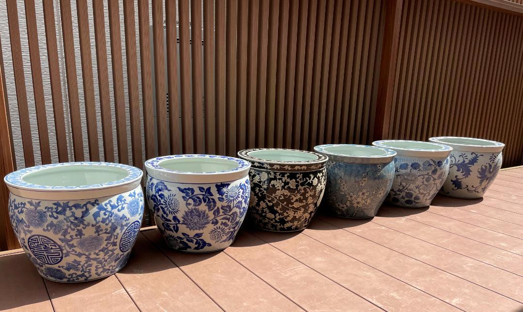 睡蓮鉢 アンティーク アジアンテイスト 大型 水鉢 火鉢 メダカ鉢 美術 寿 - メルカリ 睡蓮鉢 アンティーク アジアンテイスト 大型 水鉢 火鉢 メダカ鉢 美術 寿 - メルカリ