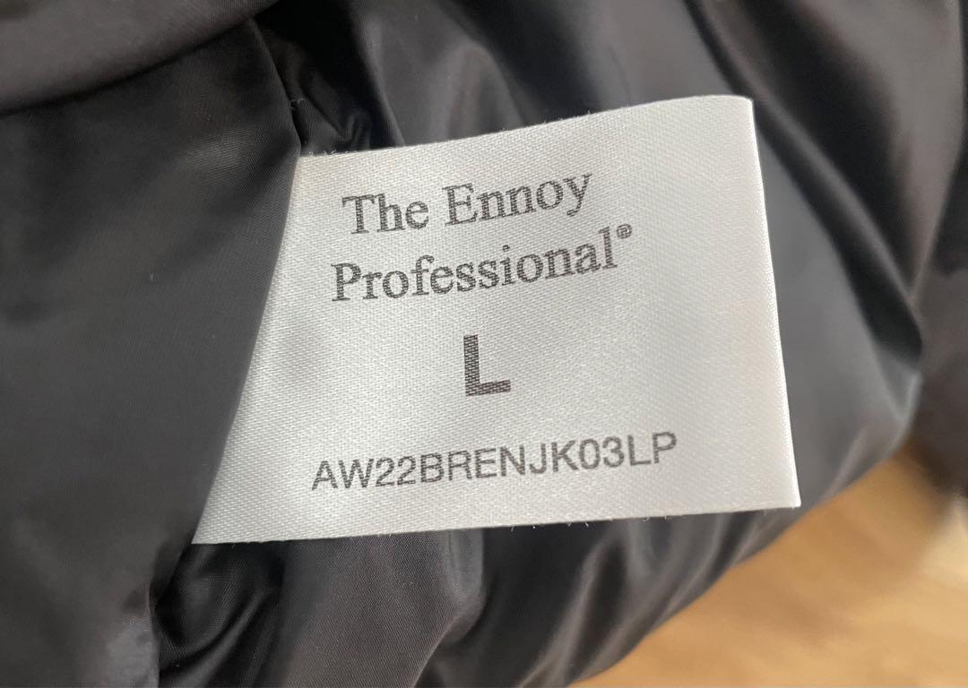 ENNOY NYLON PADDED セットアップ　L エンノイ　中綿シャカ