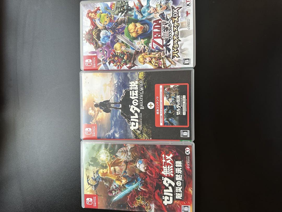 Switch ゼルダ3本セット - メルカリ