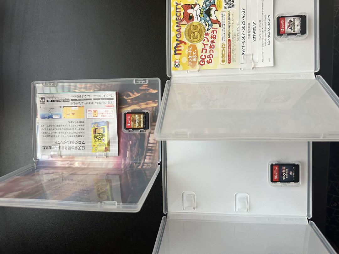 Switch ゼルダ3本セット - メルカリ
