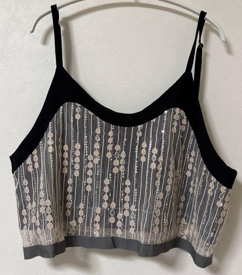 kittle リバーシブルビスチェキャミソール SIZE