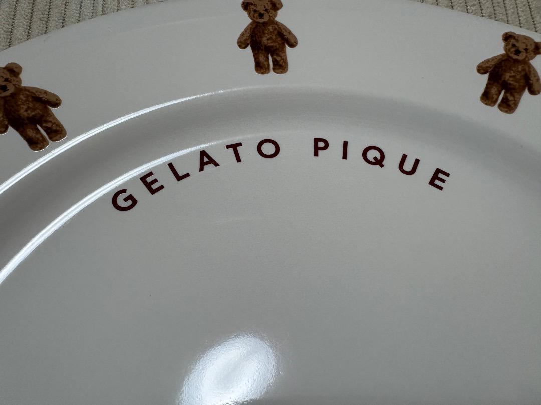 熱い販売 美品】ジェラートピケ クマさん柄 プレート② 食器