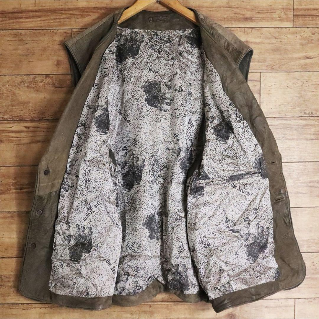 米国製 vintage レザーベスト