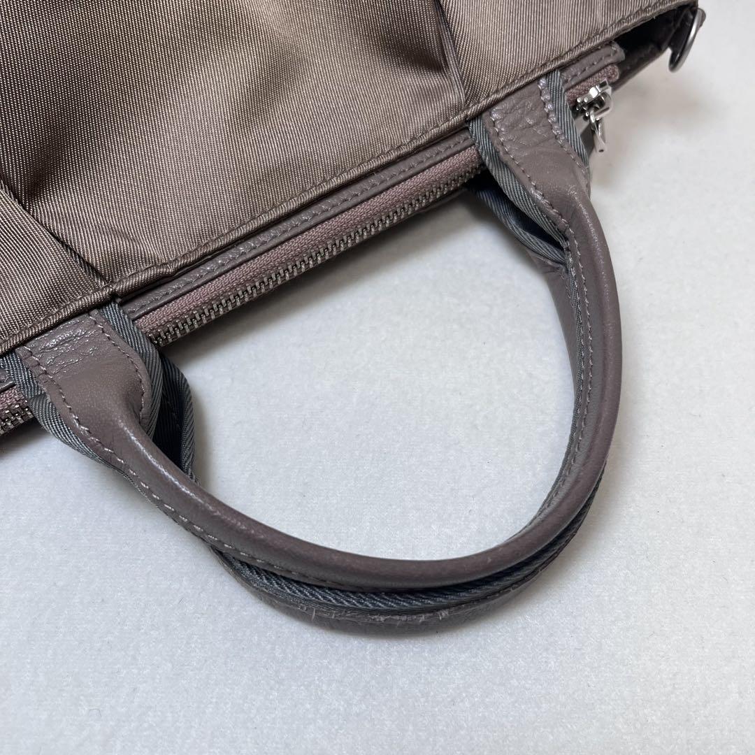 ☆未使用級☆ IBIZA イビザ 2way ショルダーバッグ ナイロン レザー