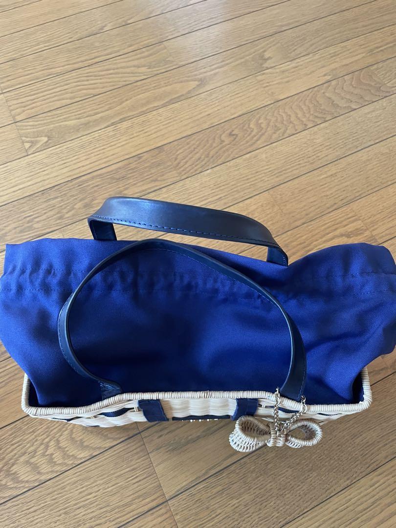 超美品⭐️トッカカゴバッグリボン