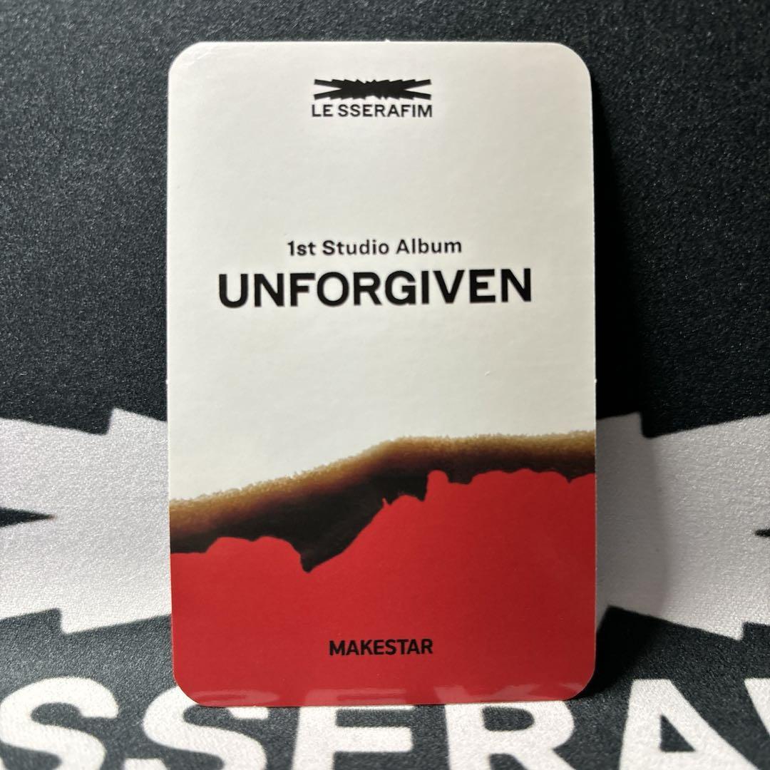 ルセラフィム ウンチェン UNFORGIVEN makestar 特典 トレカ