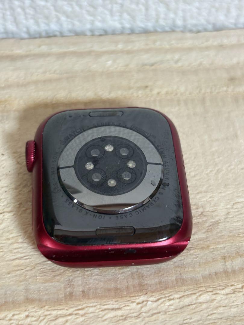 Apple watch series 7 41mm GPSモデル RED 美品