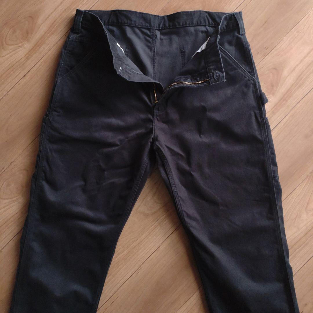 Carhartt ペインターパンツ/ヘビーウェイト/黒/古着/実寸W38L33