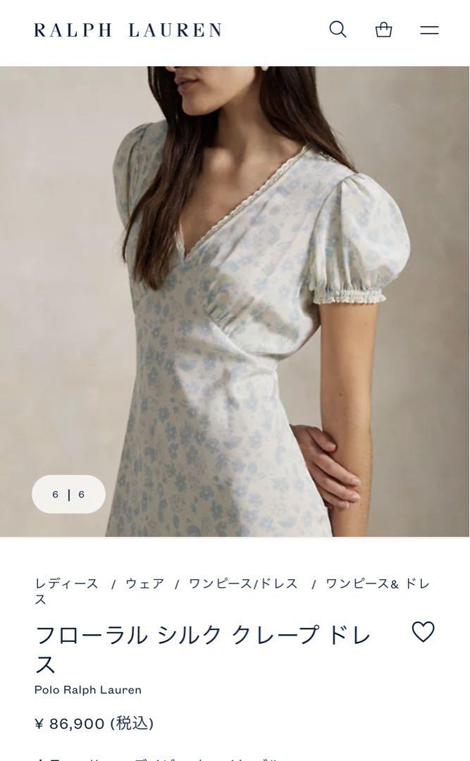 ❇️PoloRalphLauren正規25春夏新作フローラルシルクワンピース ❇️PoloRalphLauren正規25春夏新作フローラルシルクワンピース