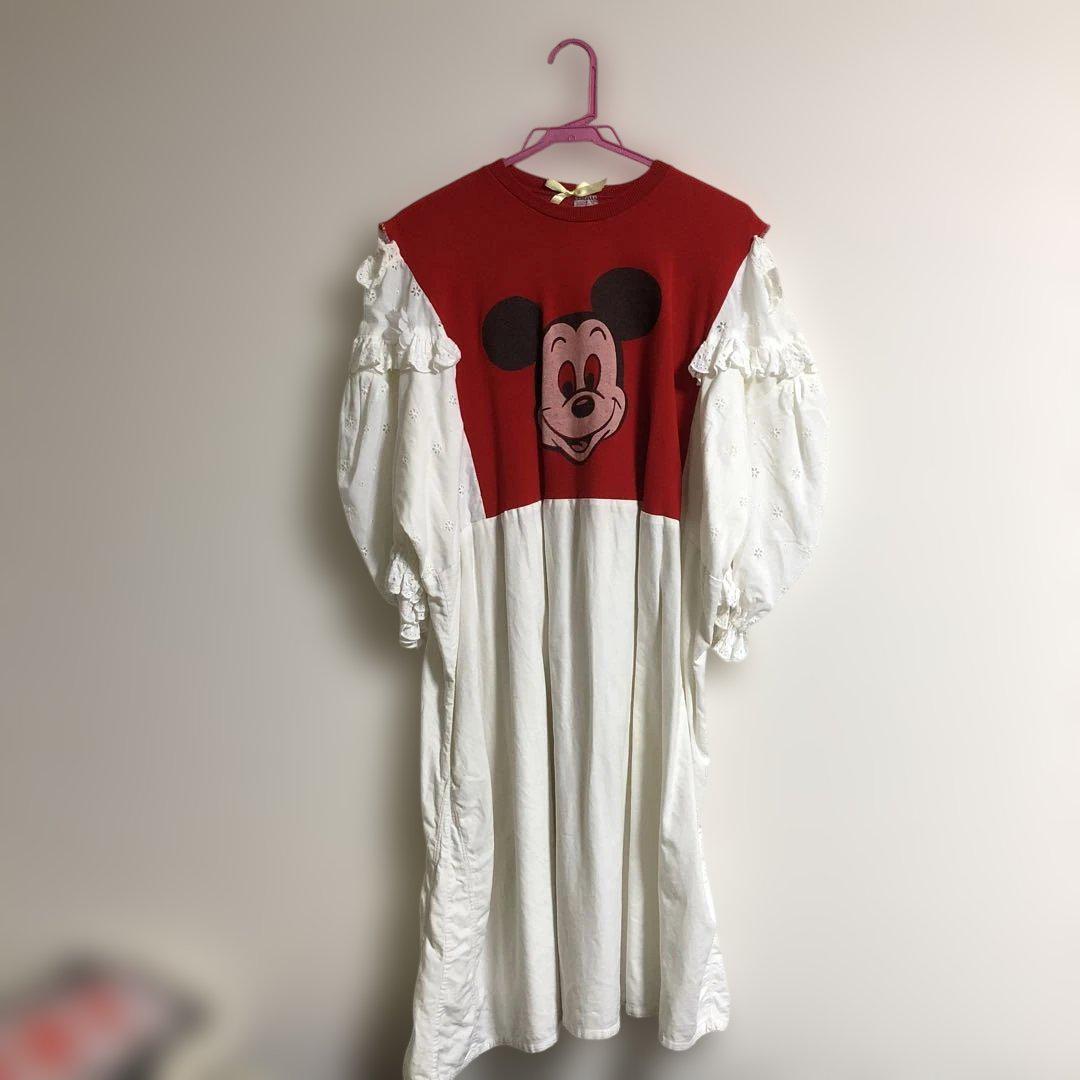 cathy サウスポー　リメイク　ワンピース　vintage